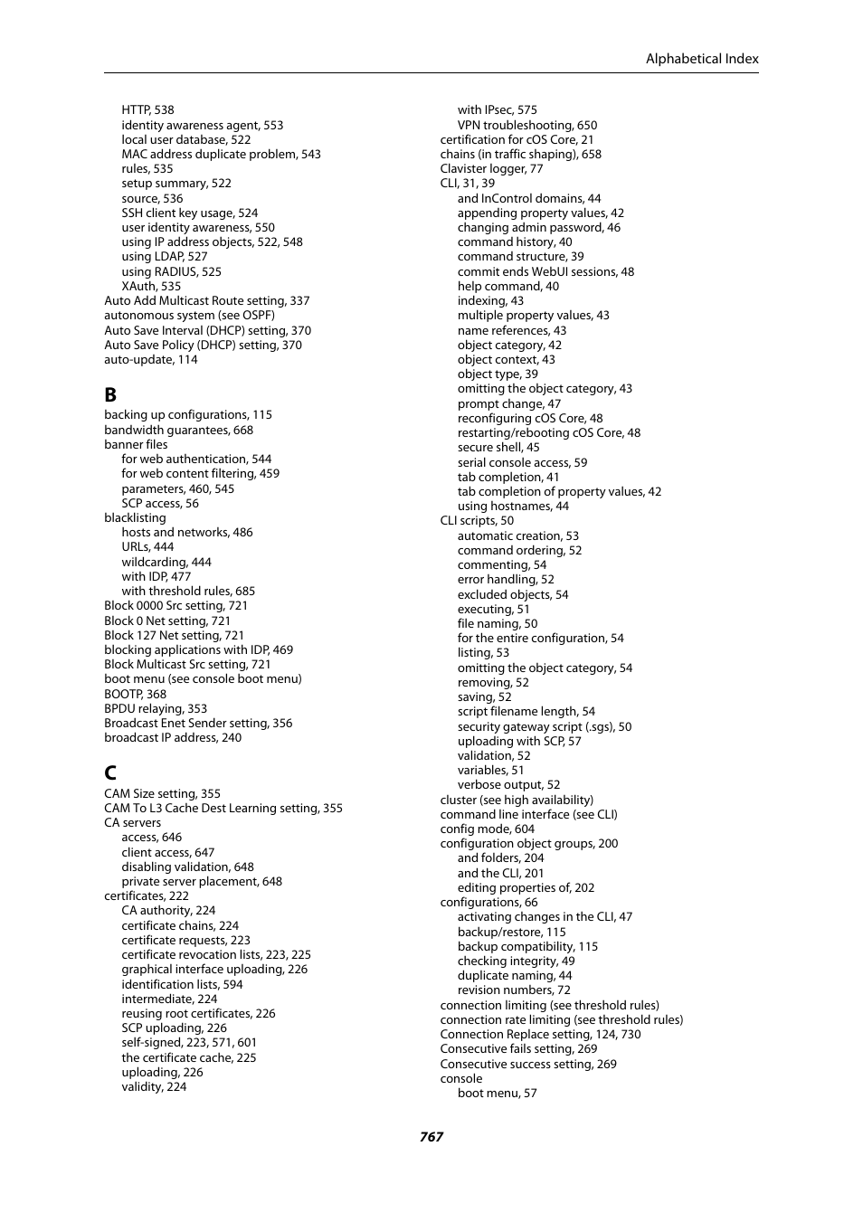 Amer Networks E5Web GUI User Manual | Page 767 / 777