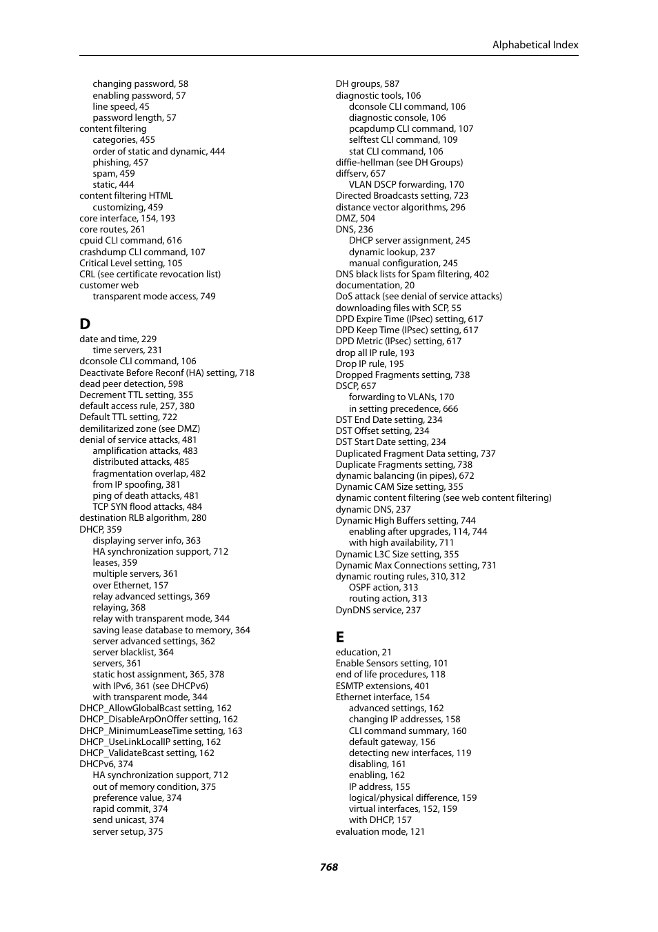Amer Networks E5Web GUI User Manual | Page 768 / 777