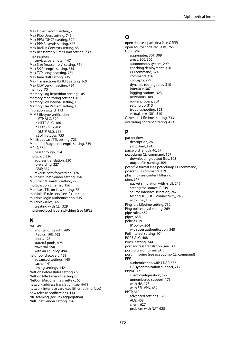 Amer Networks E5Web GUI User Manual | Page 772 / 777