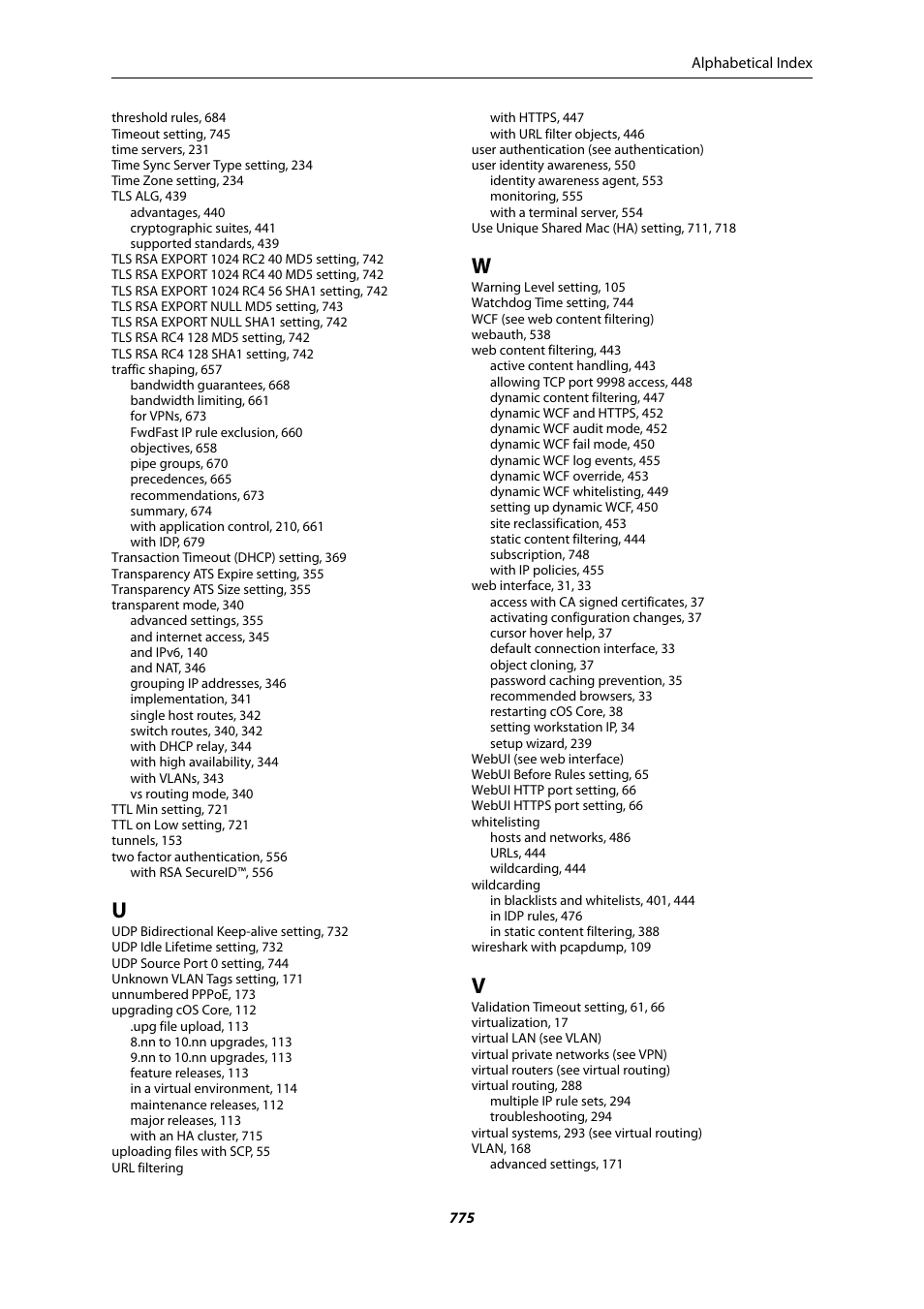 Amer Networks E5Web GUI User Manual | Page 775 / 777