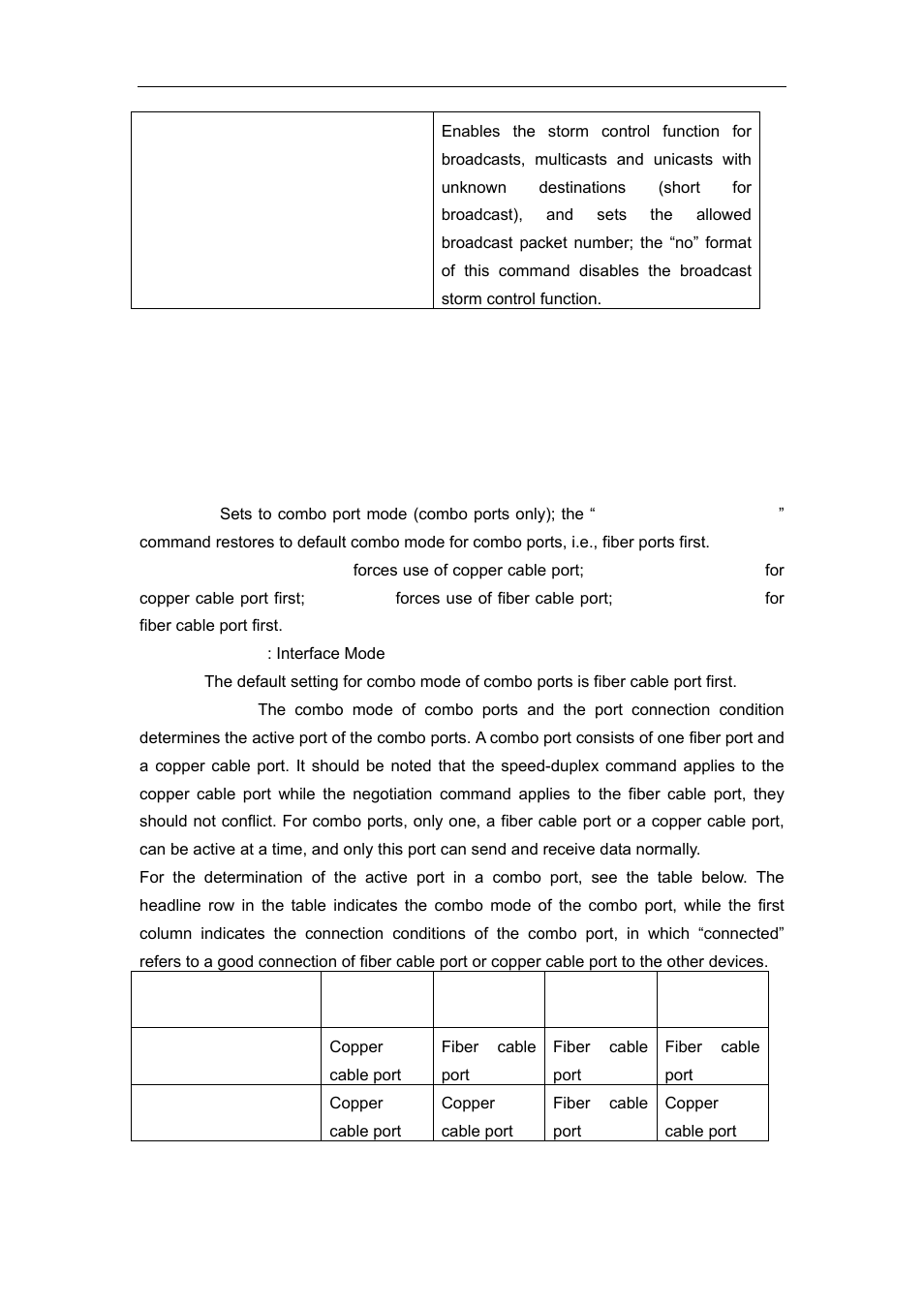 2 commands for network port configuration, 1 combo-forced-mode | Accton Technology ES4626 User Manual | Page 133 / 853
