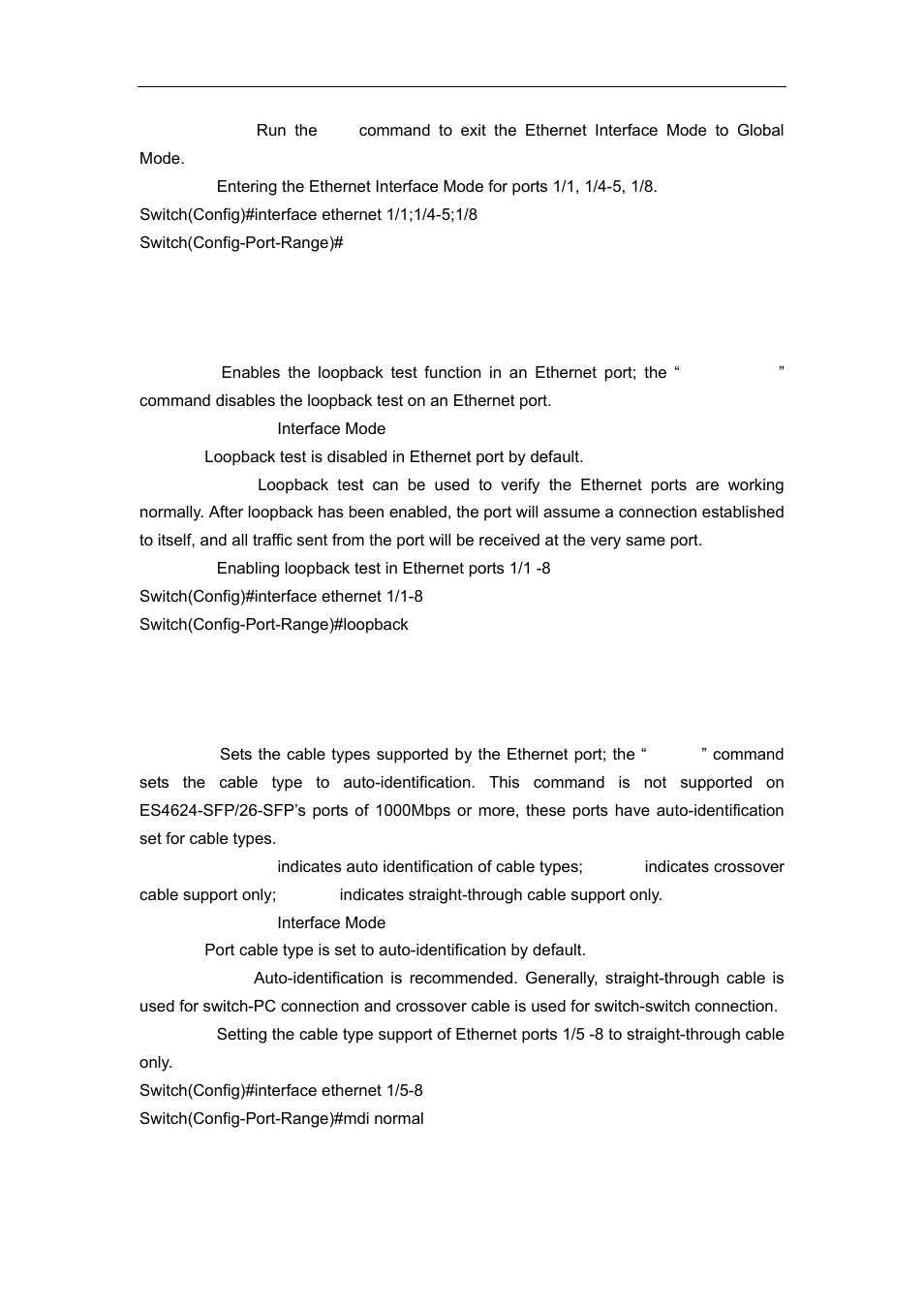 6 loopback, 7 mdi | Accton Technology ES4626 User Manual | Page 136 / 853