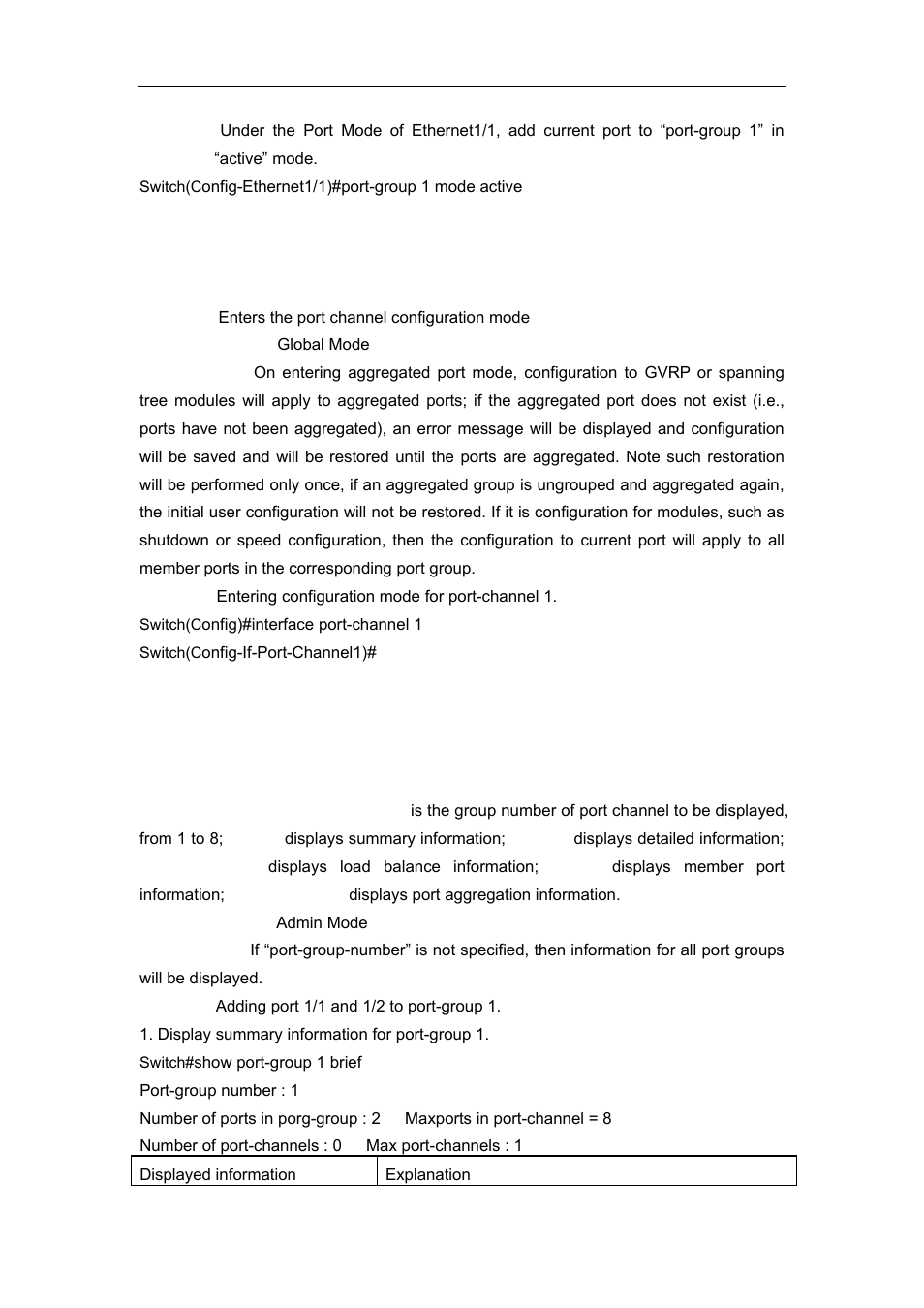 4 interface port-channel, 5 show port-group | Accton Technology ES4626 User Manual | Page 157 / 853