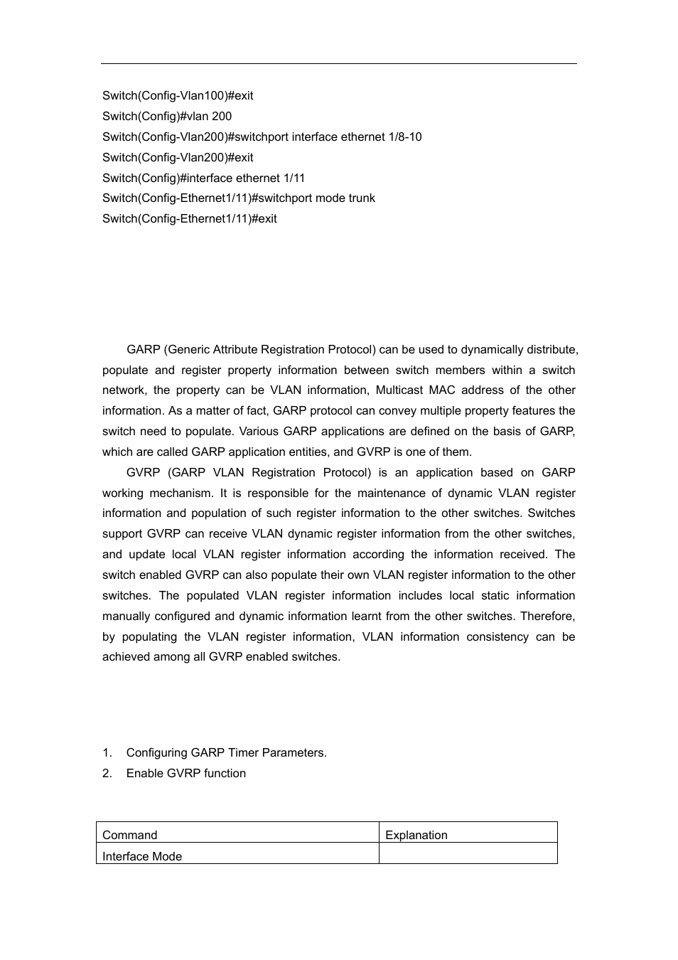 2 gvrp configuration, 1 introduction to gvrp, 2 gvrp configuration task list | Gvrp, Onfiguration | Accton Technology ES4626 User Manual | Page 176 / 853