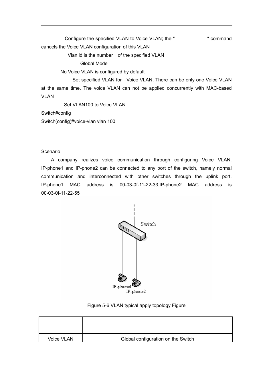 3 typical applications of the voice vlan | Accton Technology ES4626 User Manual | Page 204 / 853