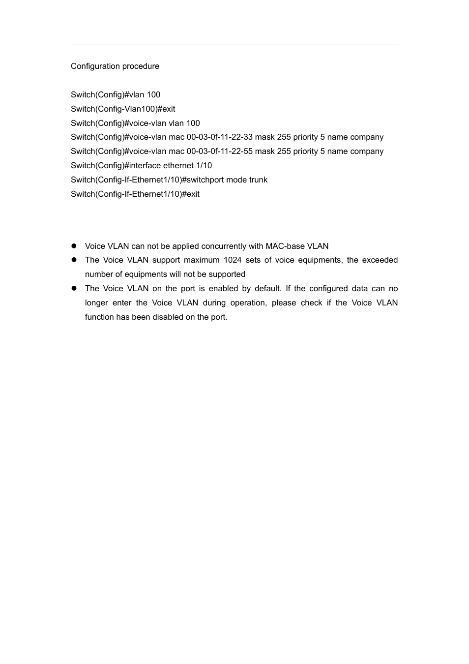 4 voice vlan troubleshooting | Accton Technology ES4626 User Manual | Page 205 / 853