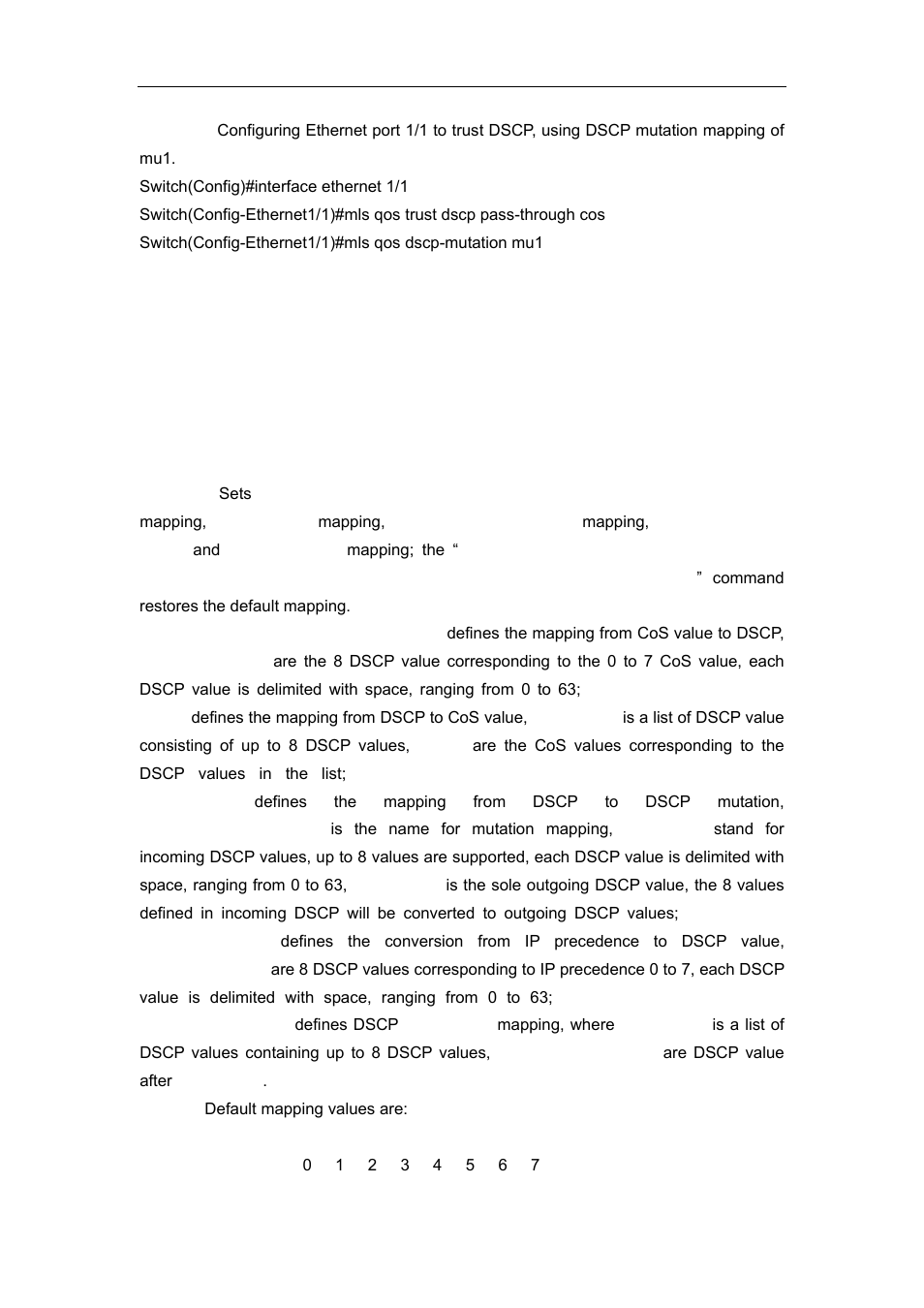 10 mls qos map | Accton Technology ES4626 User Manual | Page 264 / 853