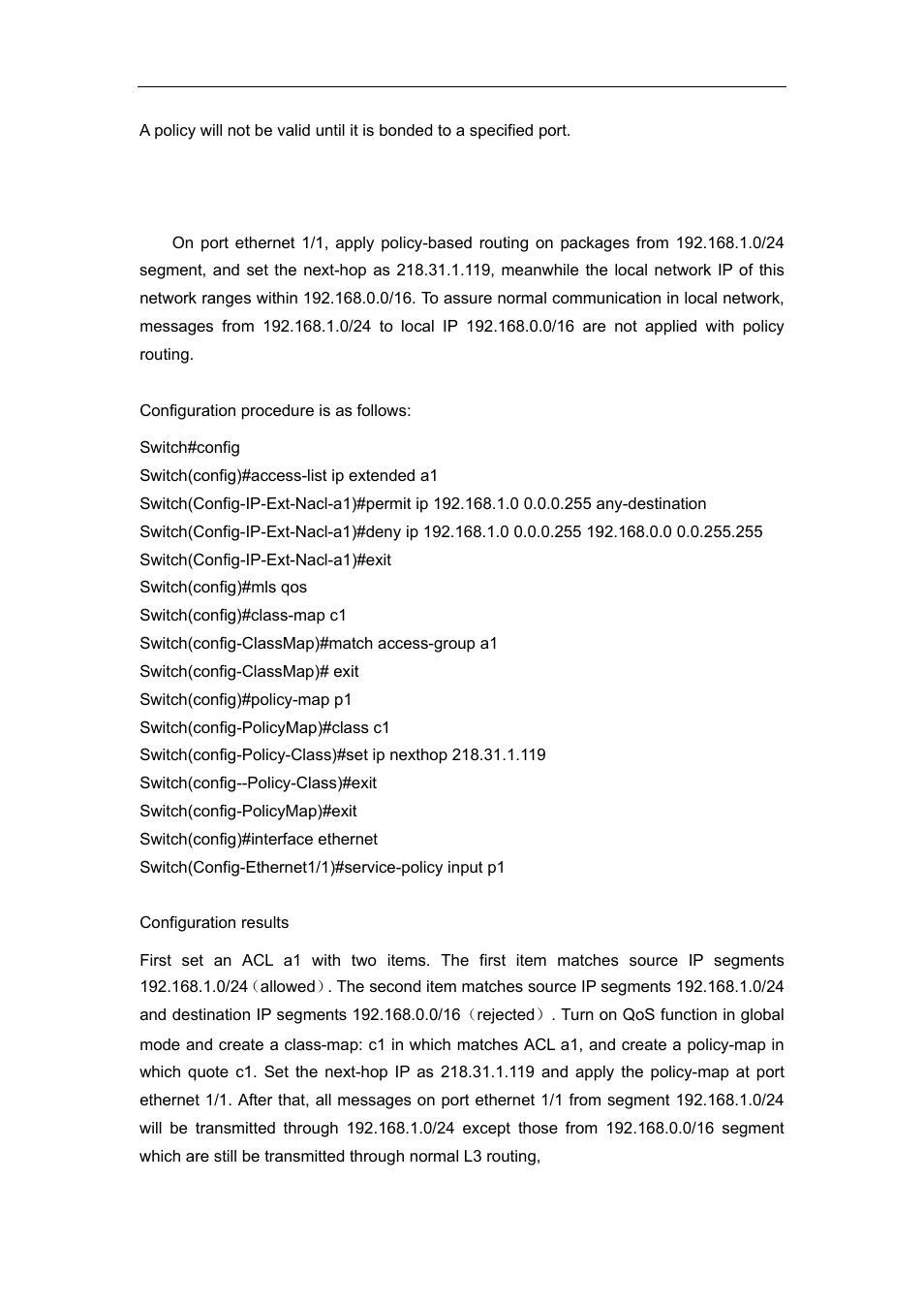 3 pbr examples | Accton Technology ES4626 User Manual | Page 277 / 853