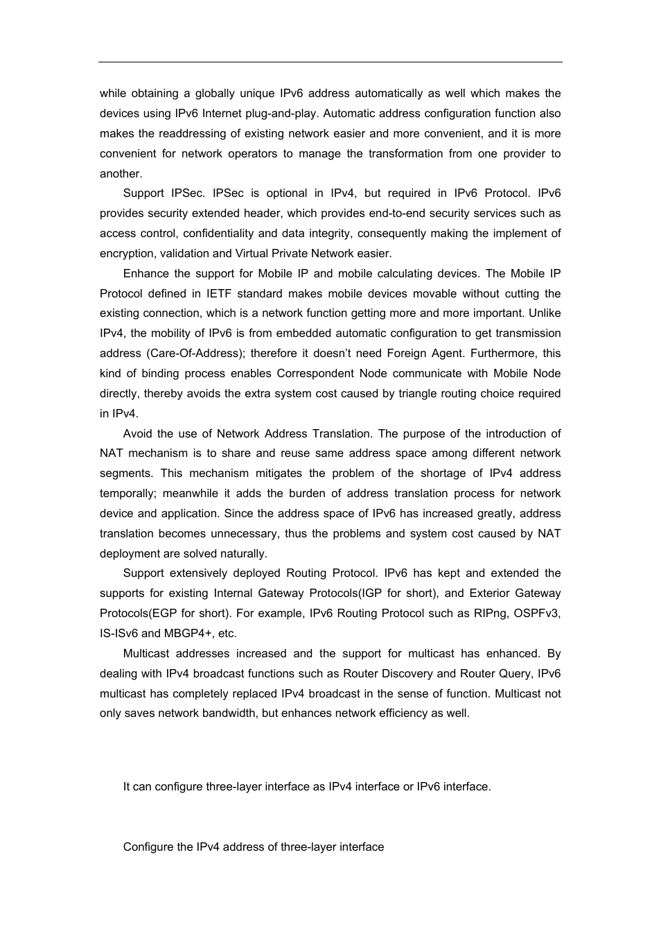 2 ip configuration, 1 ipv4 address configuration | Accton Technology ES4626 User Manual | Page 281 / 853