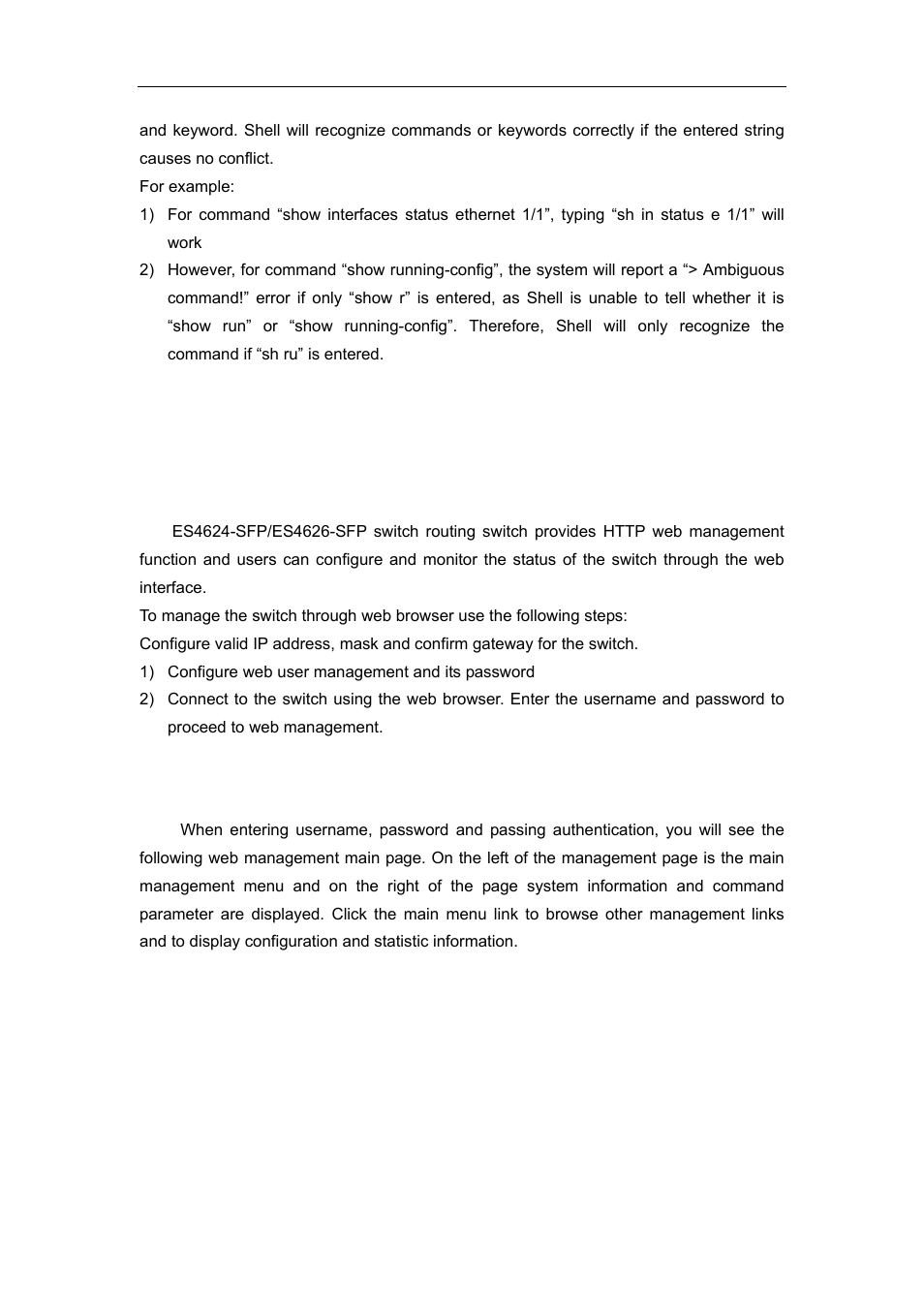 3 web management, 2 module front panel, Anagement | 1 main page | Accton Technology ES4626 User Manual | Page 32 / 853