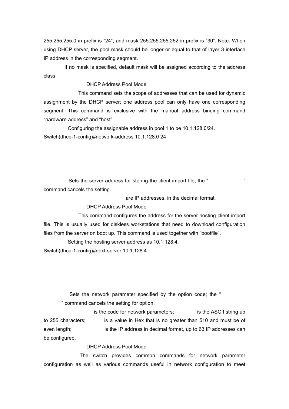 17 next-server, 18 option | Accton Technology ES4626 User Manual | Page 329 / 853