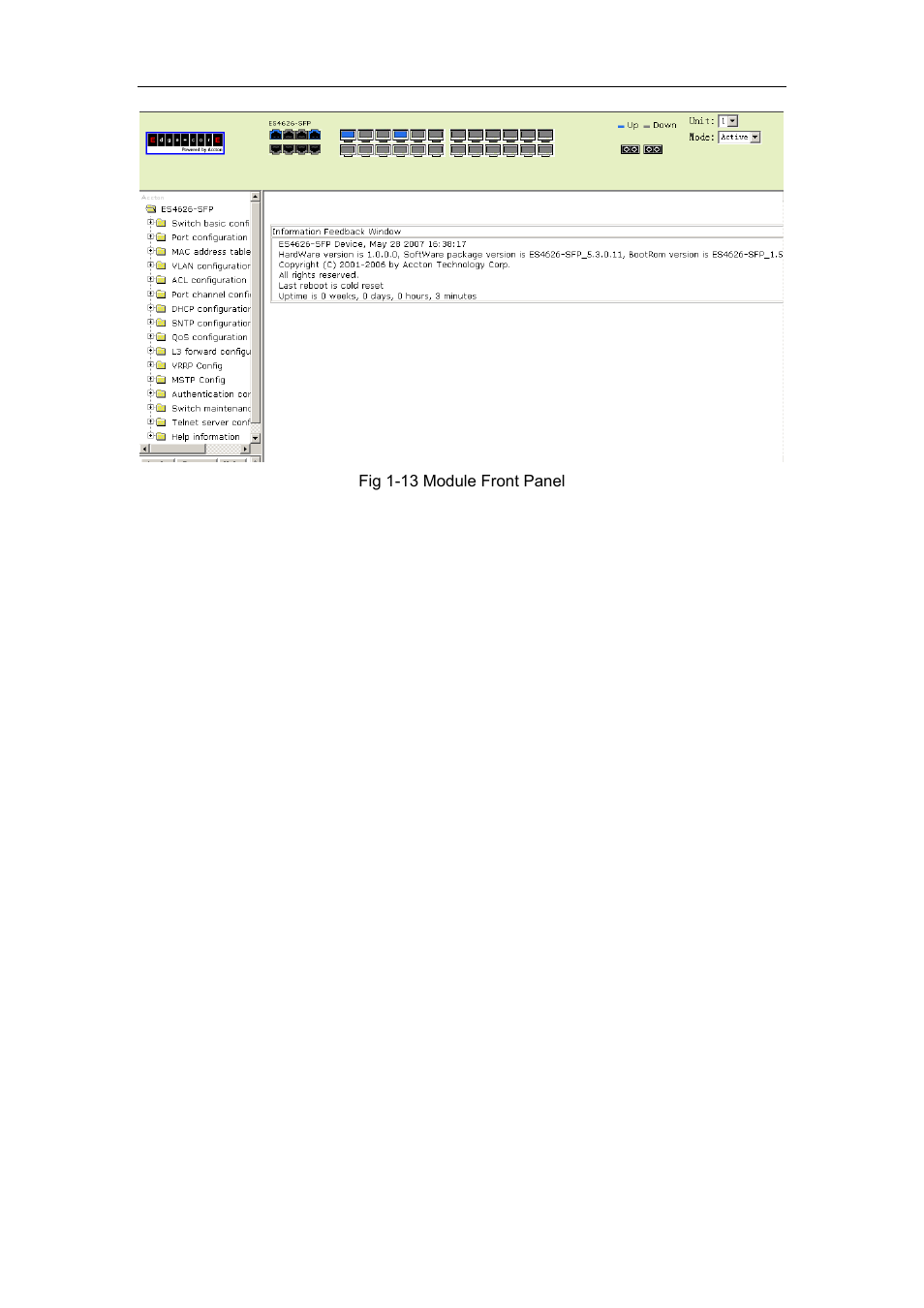 Accton Technology ES4626 User Manual | Page 33 / 853