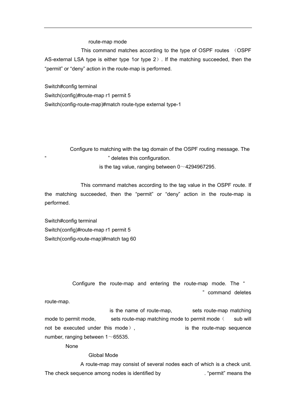 10 match tag, 11 route-map | Accton Technology ES4626 User Manual | Page 372 / 853
