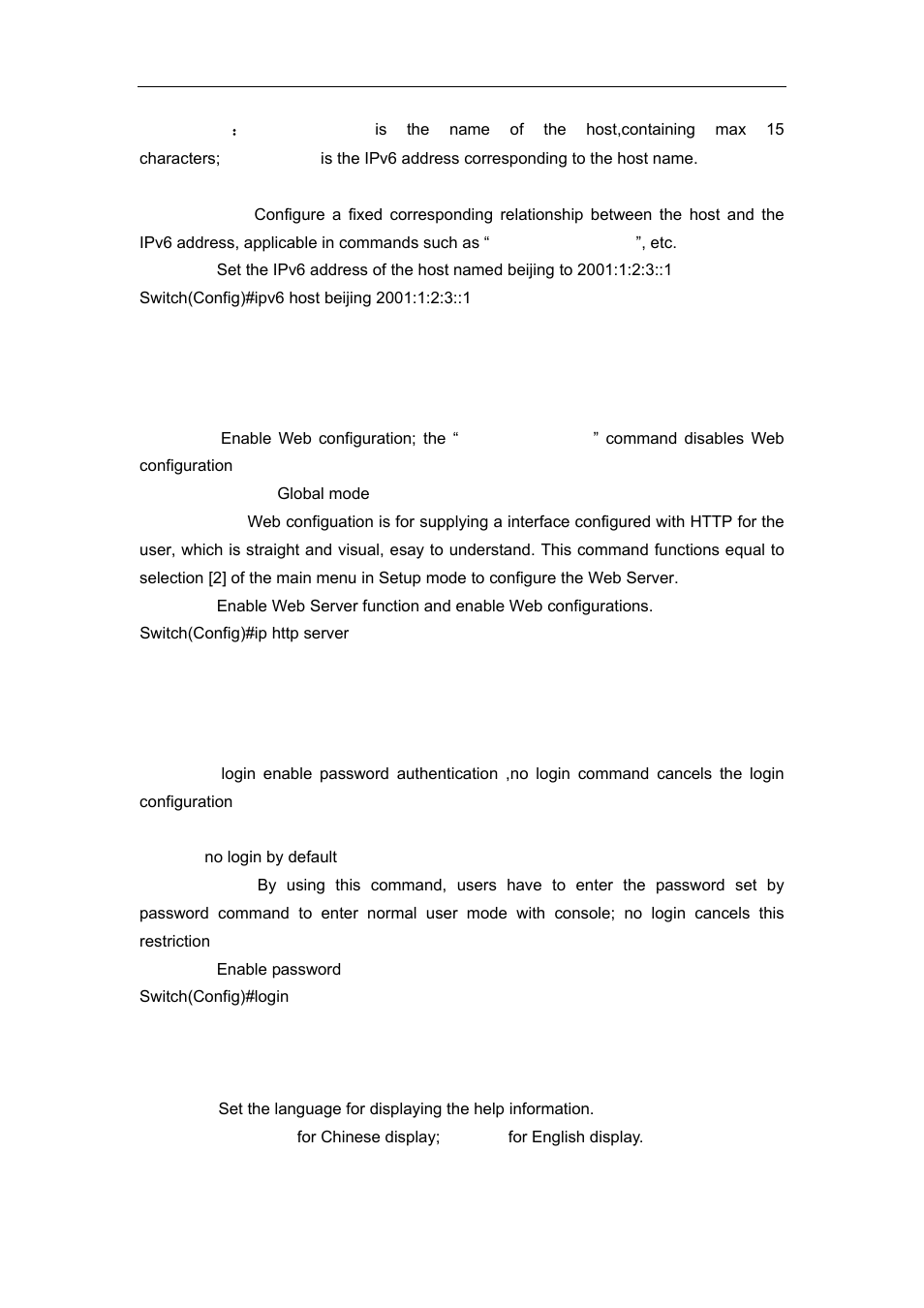 14 ip http server, 15 login, 16 language | Accton Technology ES4626 User Manual | Page 39 / 853
