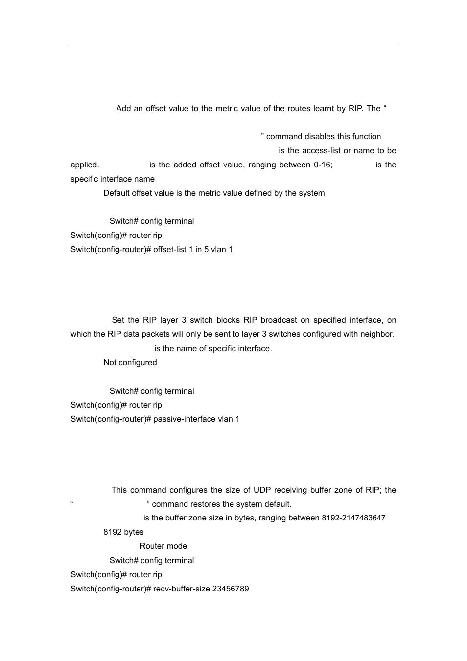 26 passive-interface, 27 recv-buffer-size | Accton Technology ES4626 User Manual | Page 408 / 853