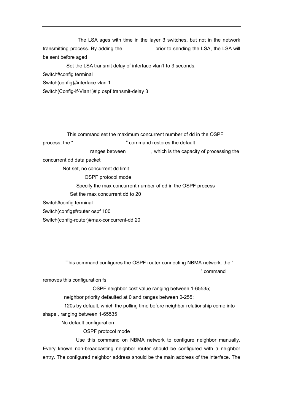 30 max-concurrent-dd, 31 neighbor | Accton Technology ES4626 User Manual | Page 459 / 853