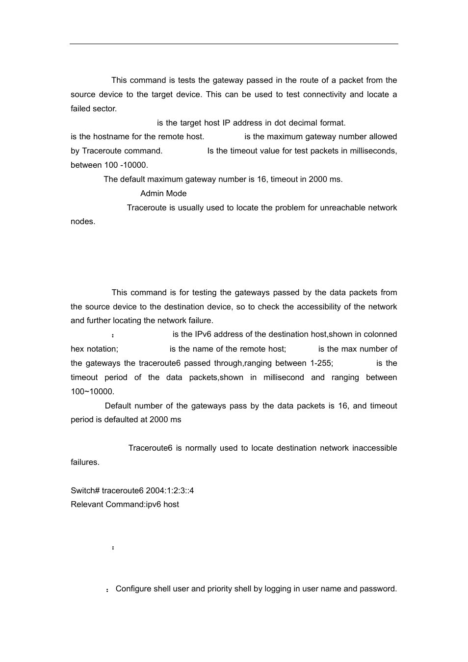 29 traceroute6, 30 cli username | Accton Technology ES4626 User Manual | Page 46 / 853
