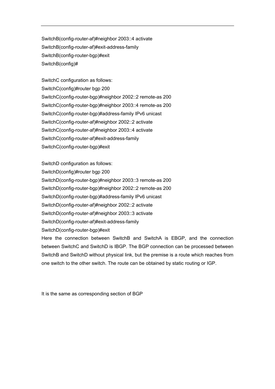 4 mbgp4+ troubleshooting | Accton Technology ES4626 User Manual | Page 594 / 853