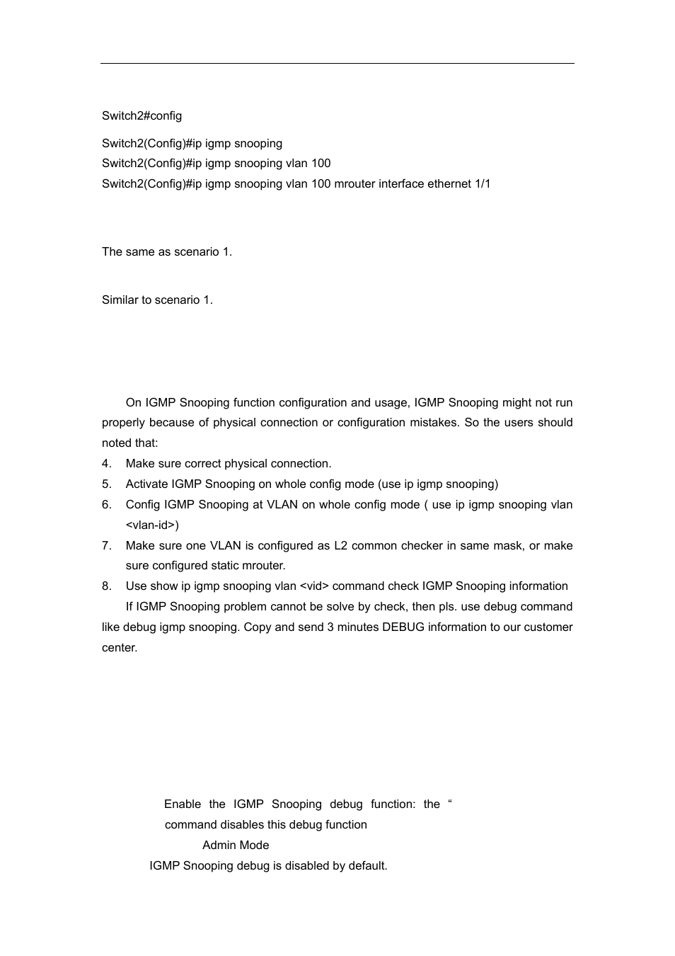 5 igmp snooping troubleshooting, 1 commands for monitor and debug, 1 debug ip igmp snooping | Igmp, Nooping, Roubleshooting | Accton Technology ES4626 User Manual | Page 603 / 853