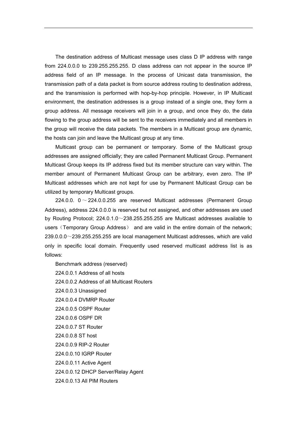 2 multicast address | Accton Technology ES4626 User Manual | Page 612 / 853