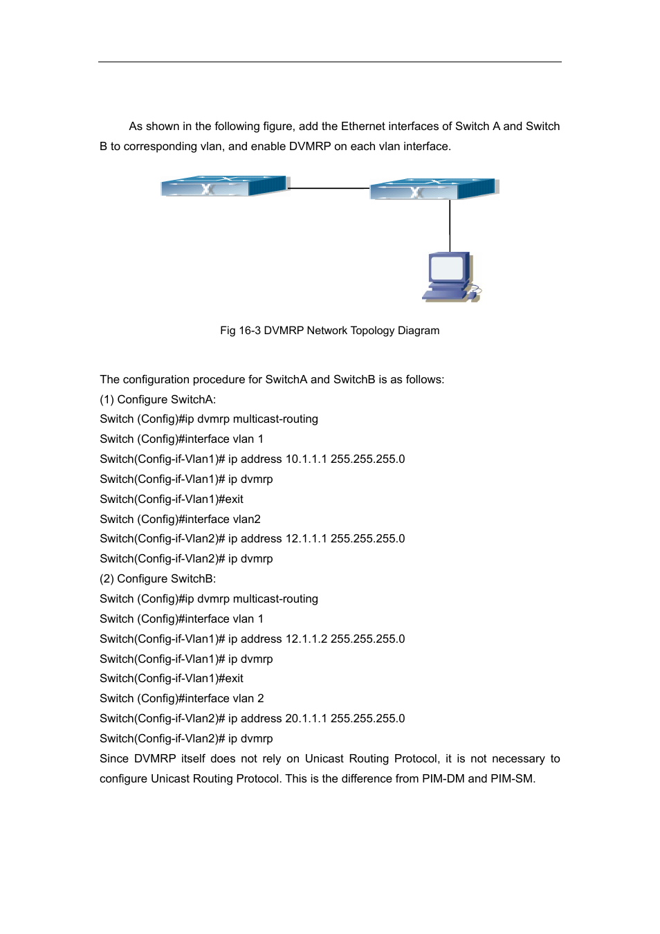4 dvmrp configuration examples, 5 dvmrp troubleshooting | Accton Technology ES4626 User Manual | Page 652 / 853