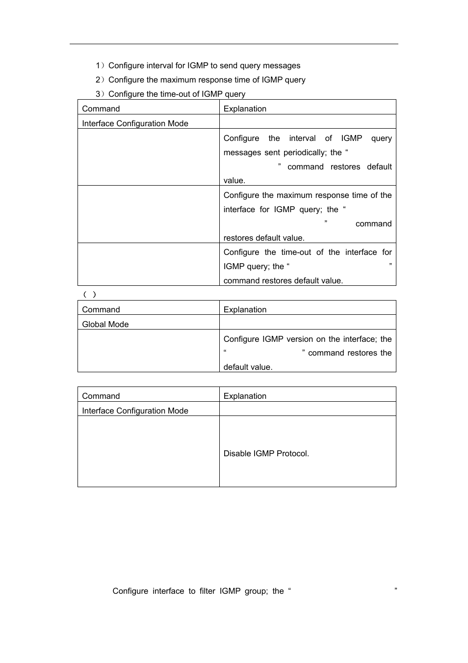 3 commands for igmp, 1 ip igmp access-group | Accton Technology ES4626 User Manual | Page 673 / 853