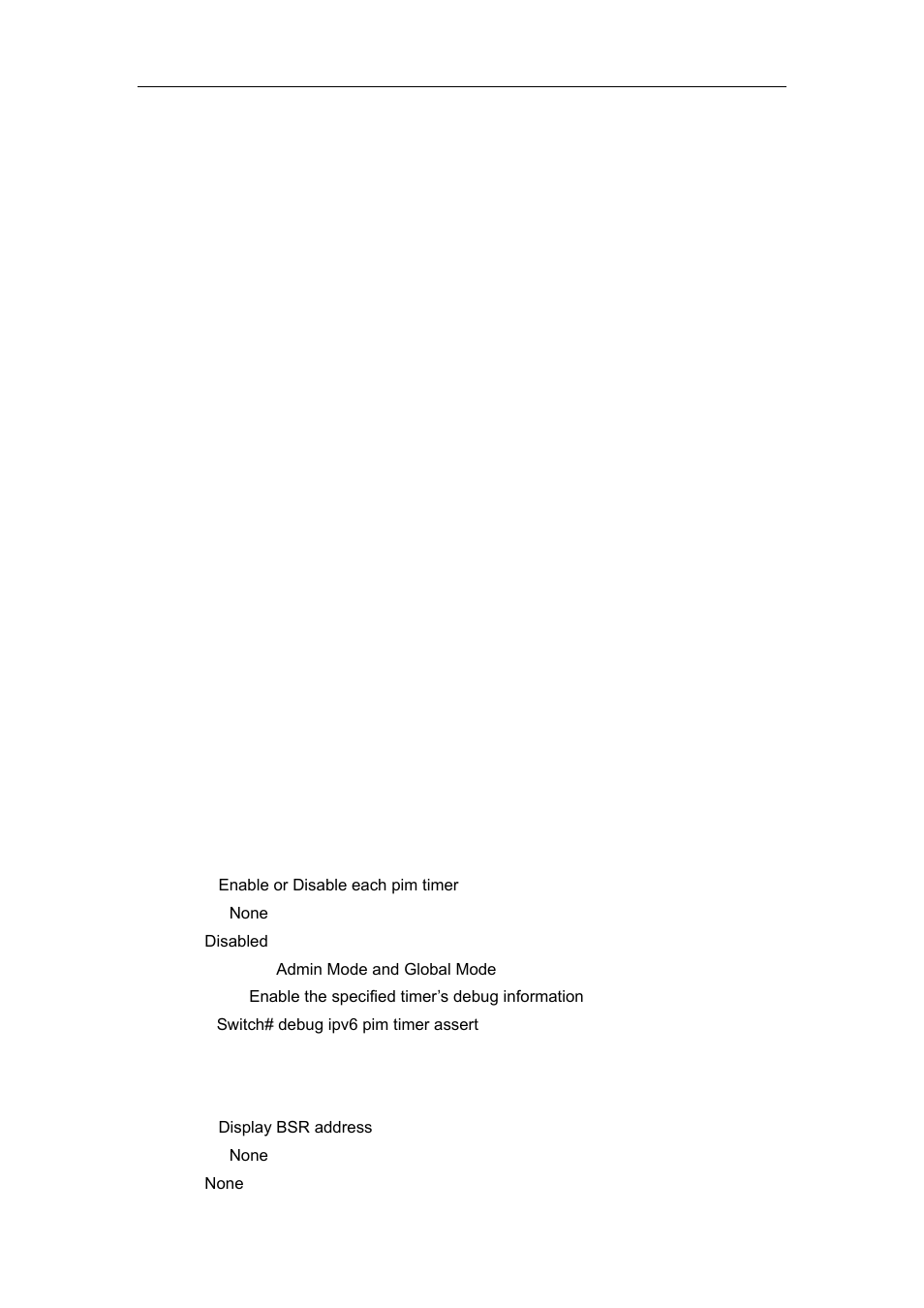 9 show ipv6 pim bsr-router | Accton Technology ES4626 User Manual | Page 710 / 853