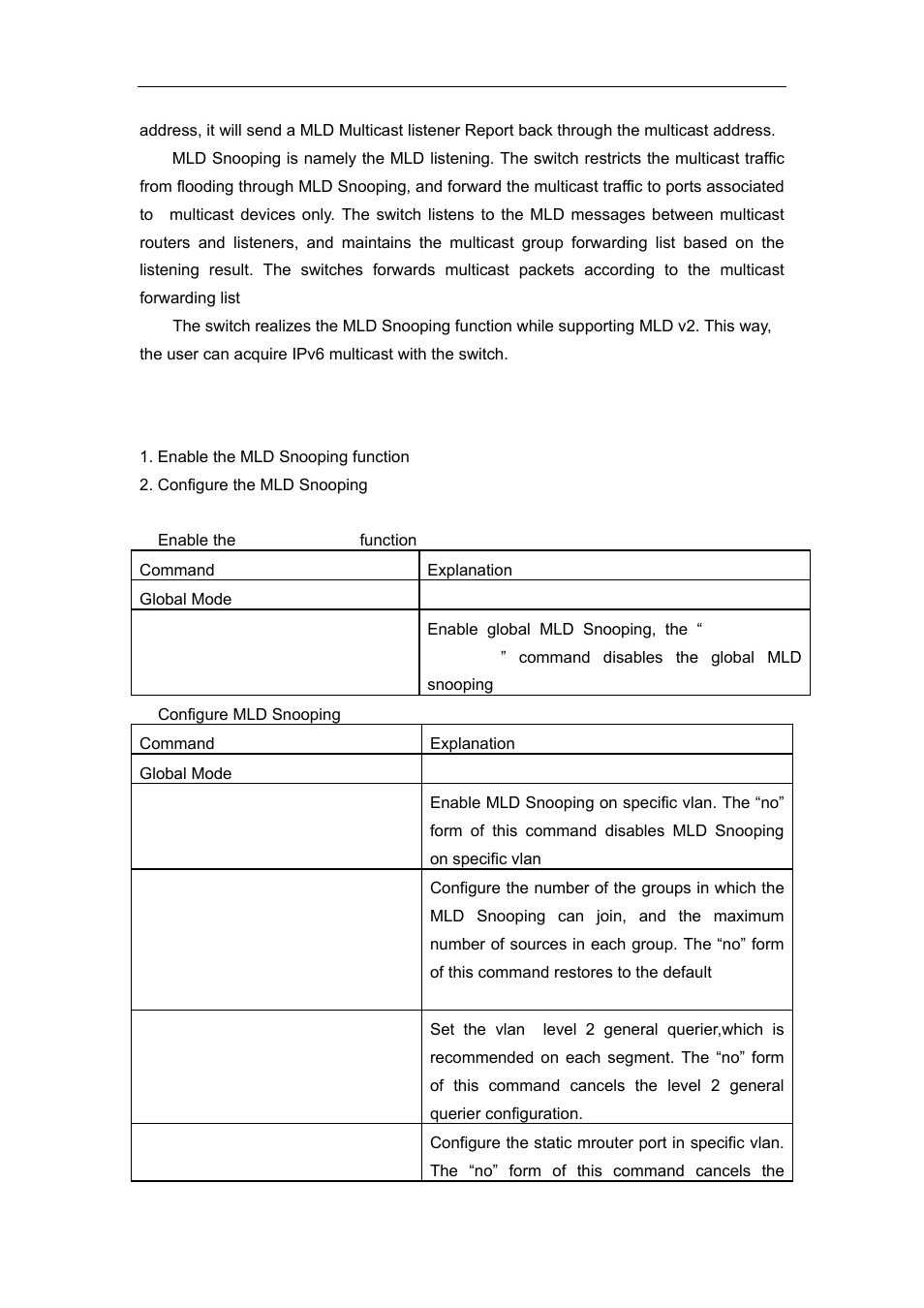 2 mld snooping configuration task | Accton Technology ES4626 User Manual | Page 728 / 853