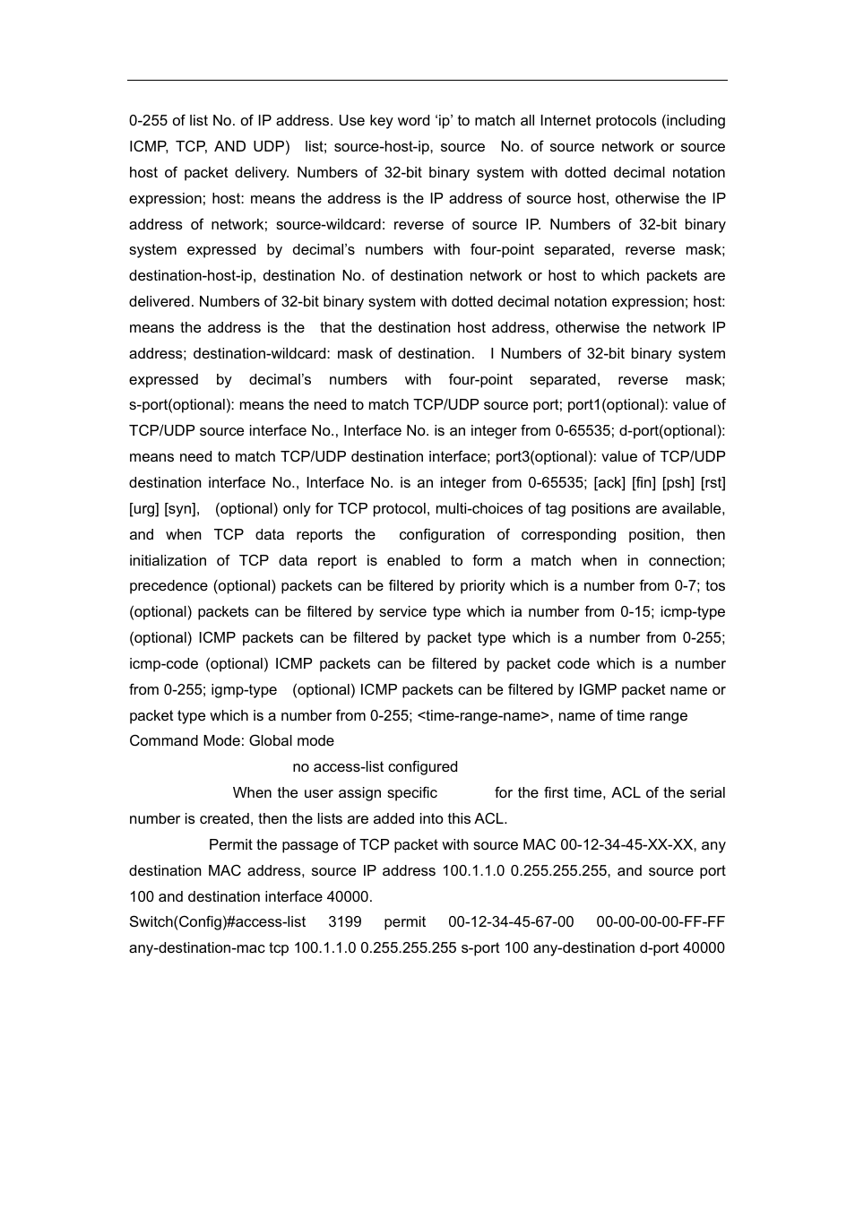 7 access-list(mac standard) | Accton Technology ES4626 User Manual | Page 760 / 853