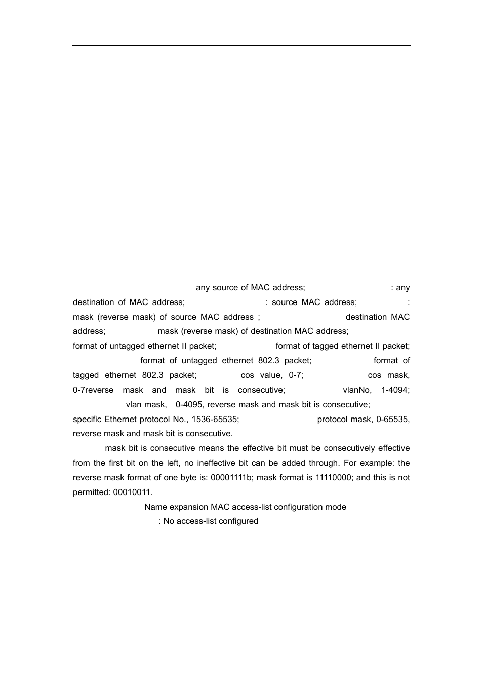 22 permit | deny(mac-ip extended) | Accton Technology ES4626 User Manual | Page 768 / 853