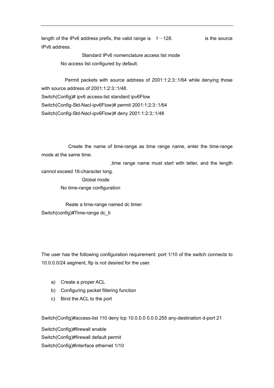25 time-range, 3 acl example, Xample | Accton Technology ES4626 User Manual | Page 772 / 853