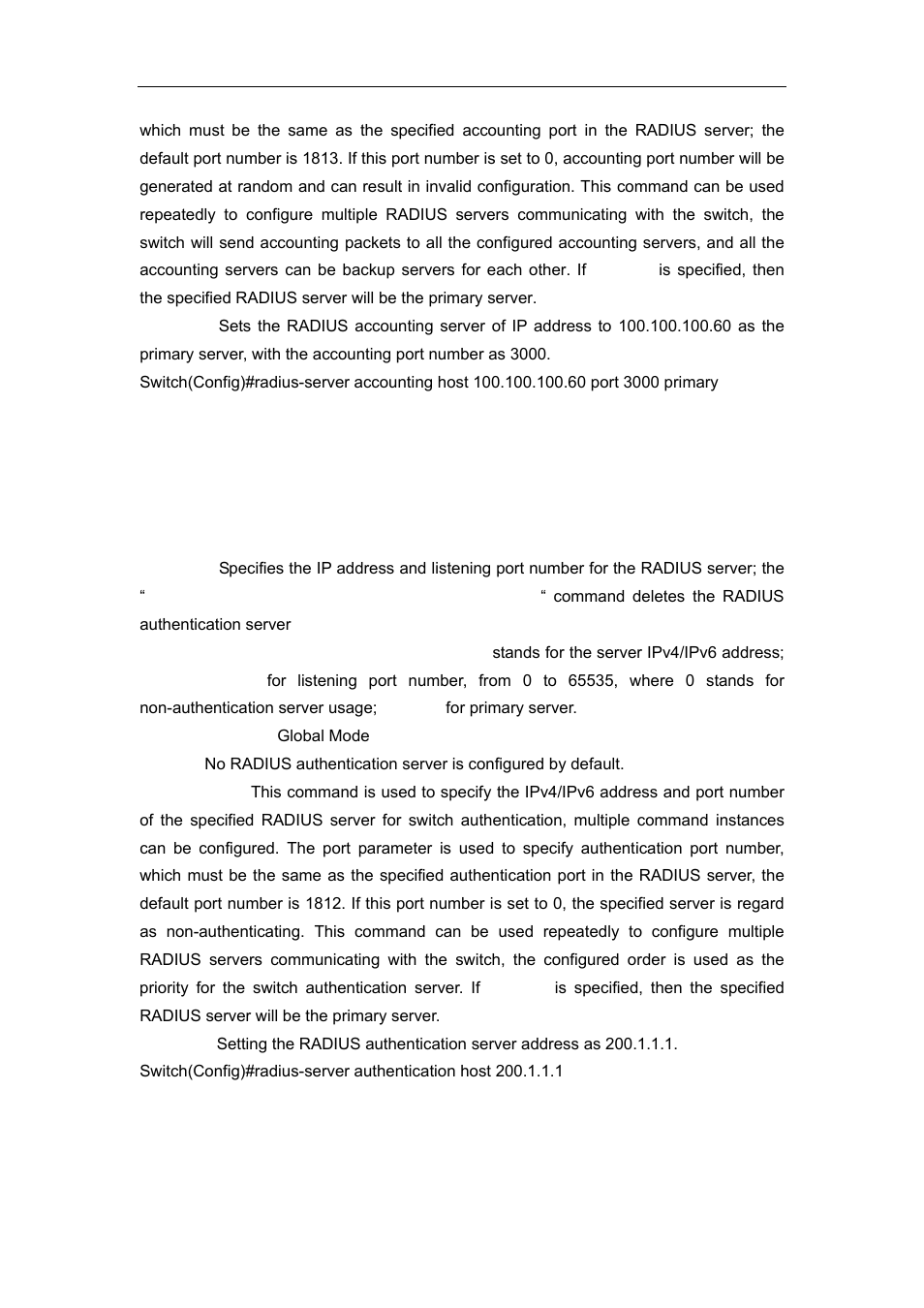 17 radius-server authentication host, 18 radius-server dead-time | Accton Technology ES4626 User Manual | Page 794 / 853