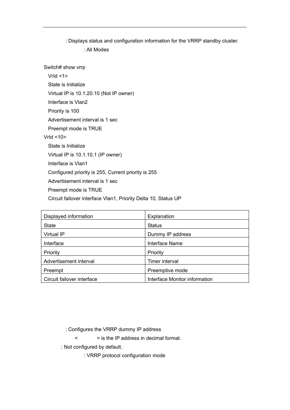 11 virtual-ip | Accton Technology ES4626 User Manual | Page 817 / 853