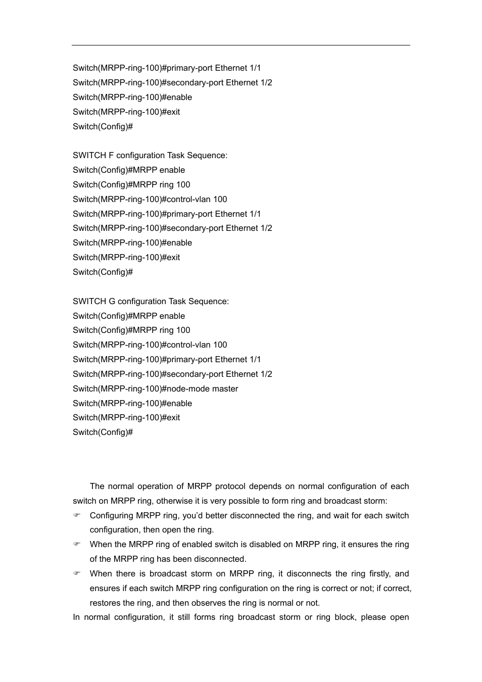5 mrpp troubleshooting, Mrpp, Troubleshooting | Accton Technology ES4626 User Manual | Page 840 / 853
