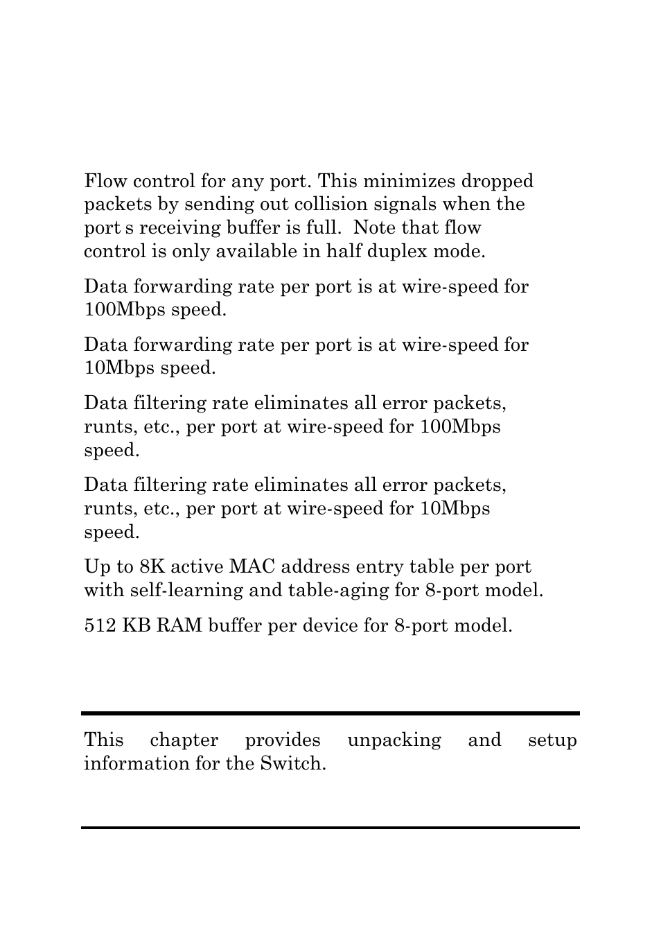 Unpacking and setup | Amer Networks SD8N User Manual | Page 15 / 30