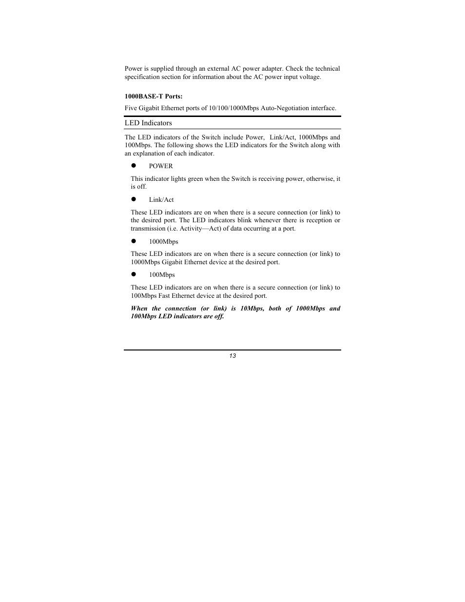 Amer Networks SGD5 User Manual | Page 13 / 17