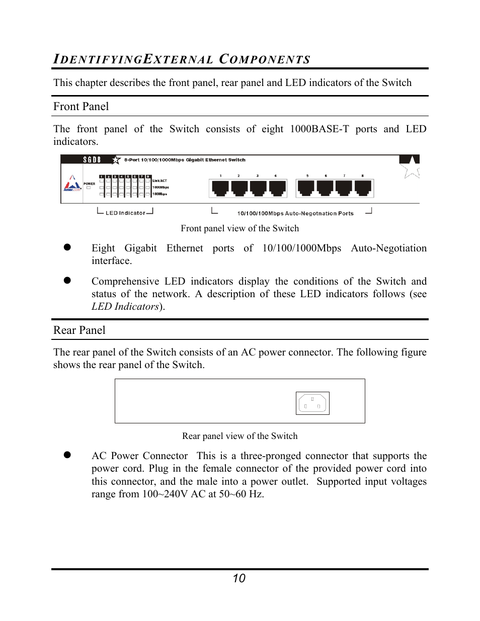 Amer Networks SGD8 User Manual | Page 12 / 18