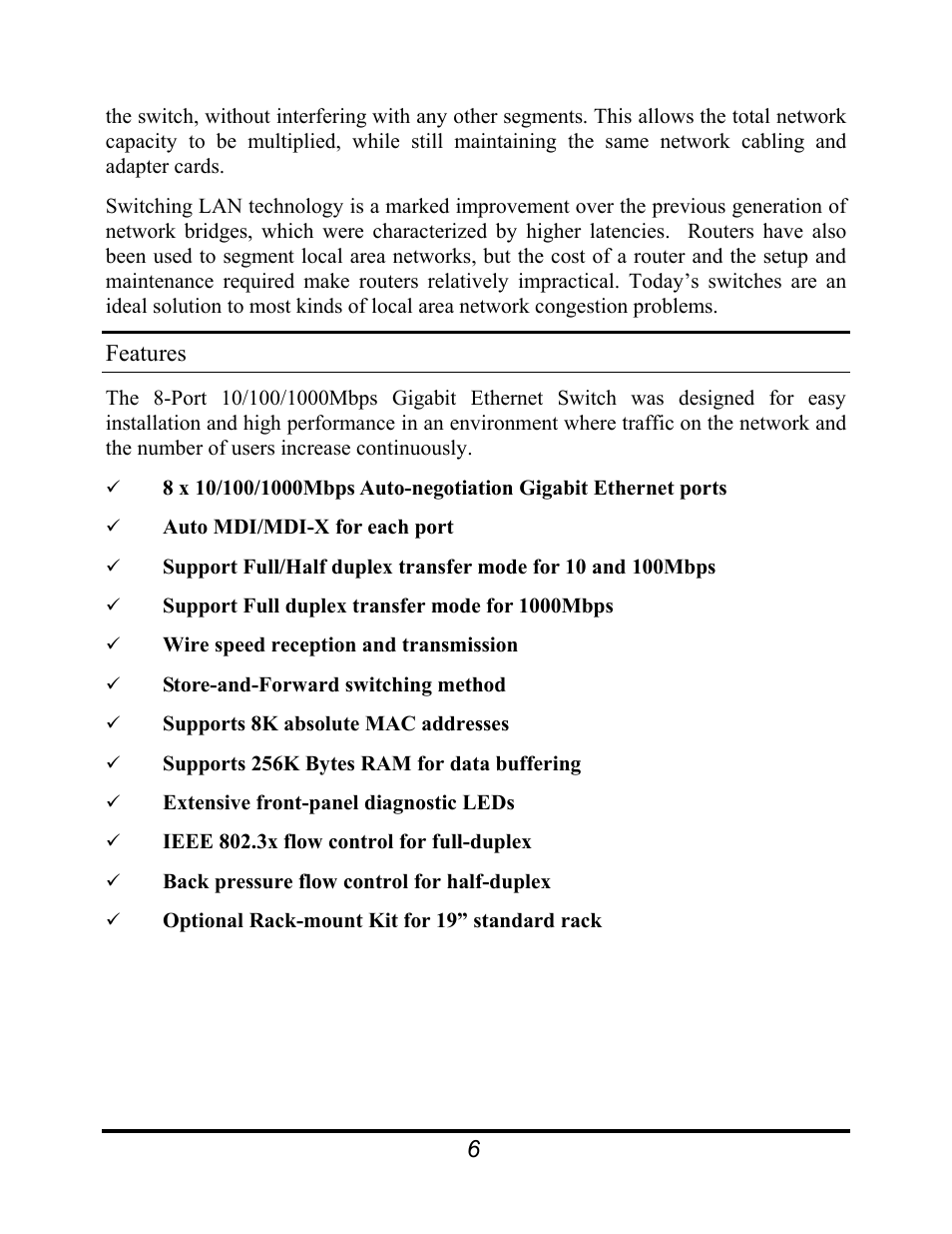 Amer Networks SGD8 User Manual | Page 8 / 18