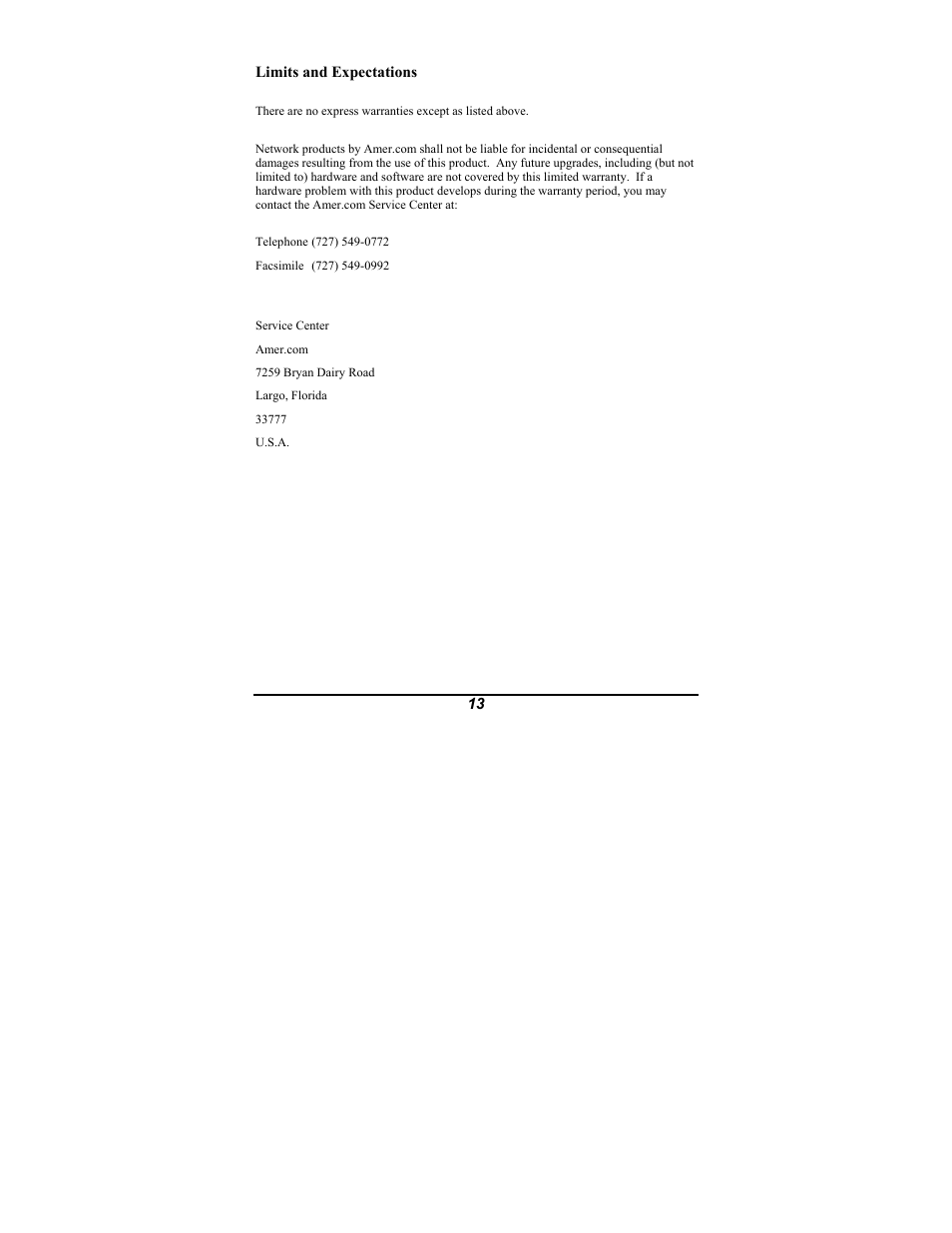 Amer Networks SGR24 User Manual | Page 21 / 21