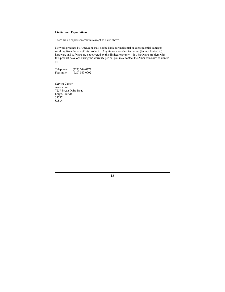 Amer Networks SR24 User Manual | Page 17 / 17