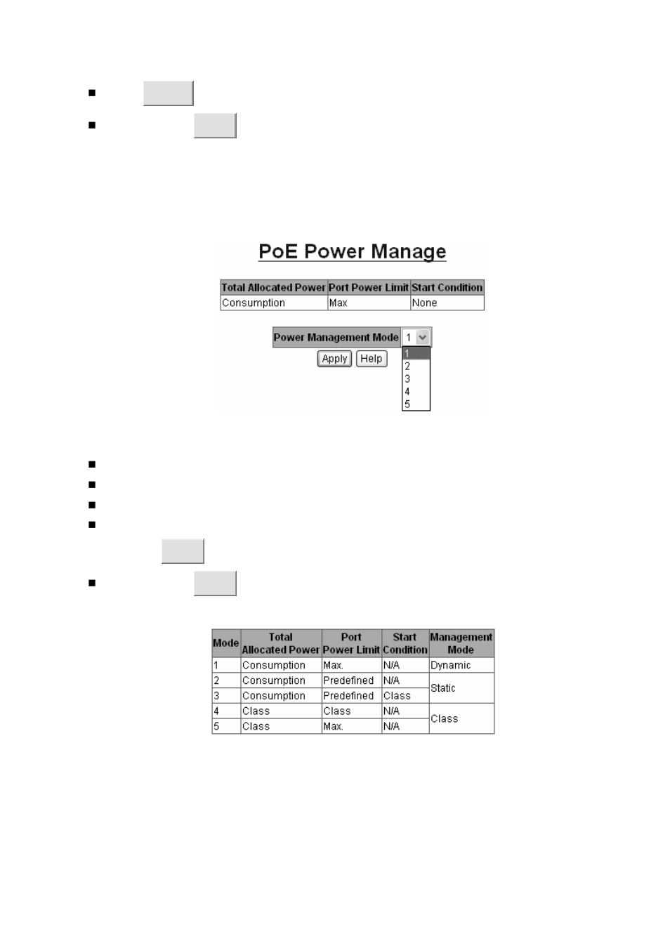 Poe power manage | Amer Networks SRPM24 User Manual | Page 30 / 48