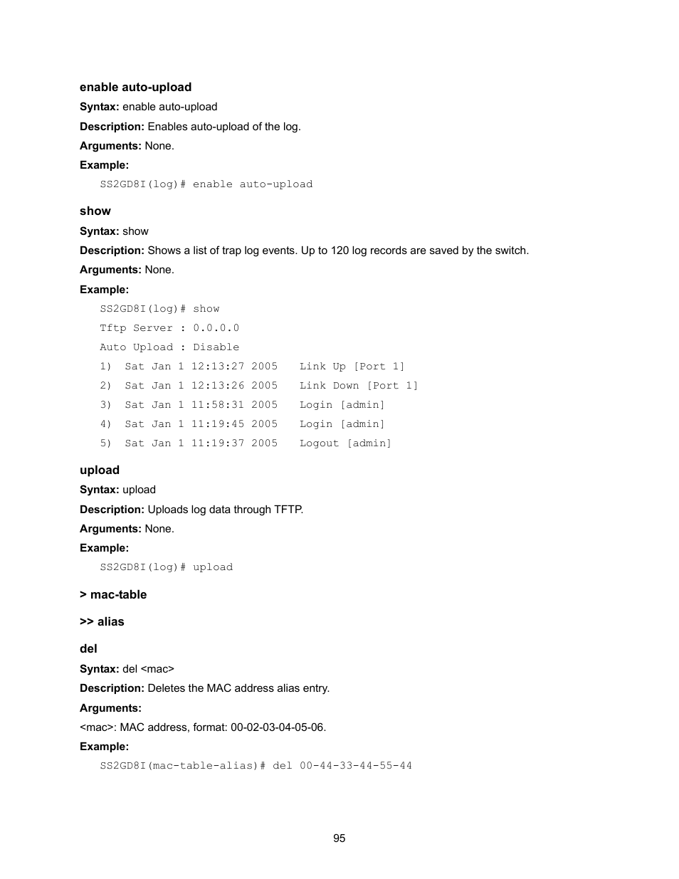 Amer Networks SS2GD8I User Manual | Page 101 / 134