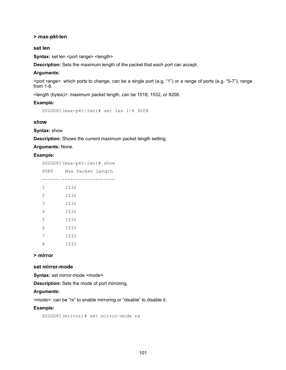 Amer Networks SS2GD8I User Manual | Page 107 / 134
