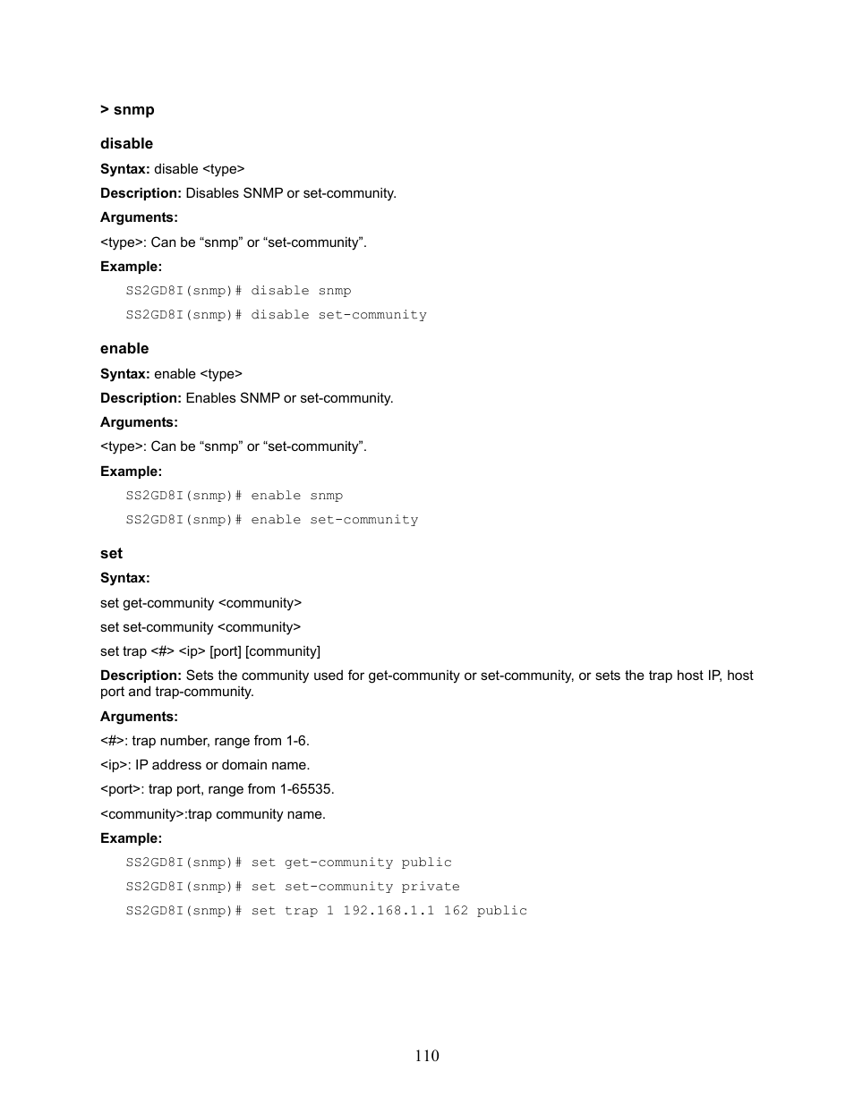 Amer Networks SS2GD8I User Manual | Page 116 / 134