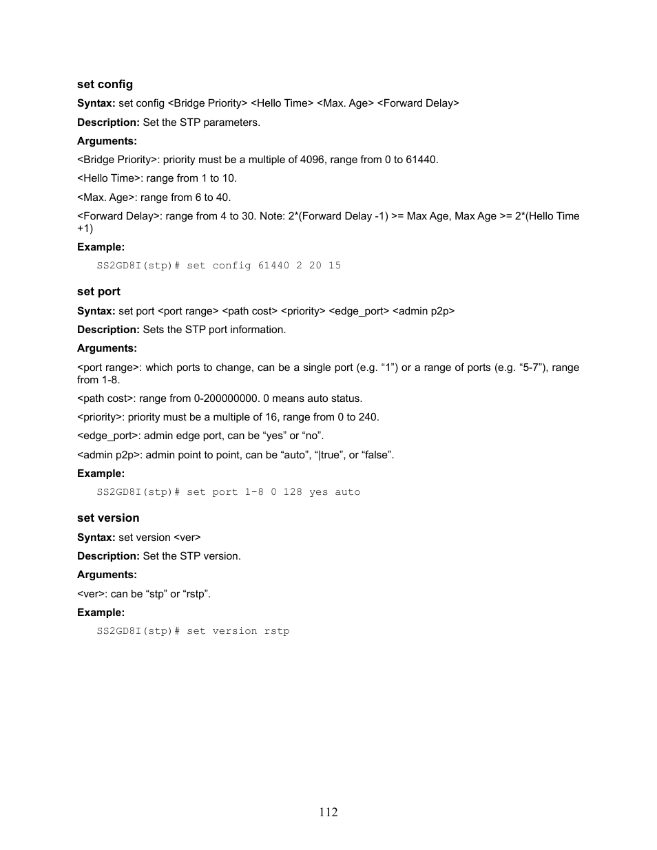 Amer Networks SS2GD8I User Manual | Page 118 / 134