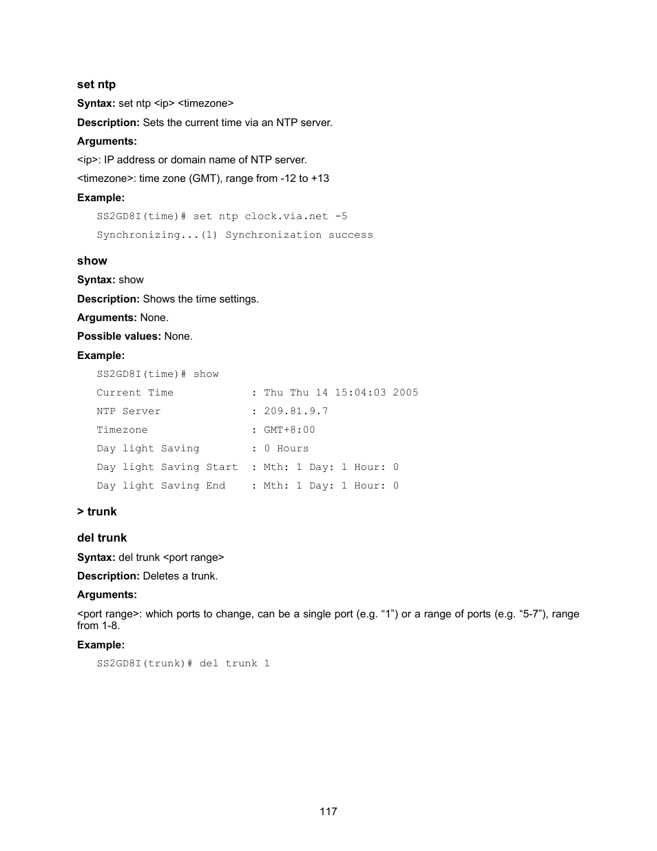 Amer Networks SS2GD8I User Manual | Page 123 / 134