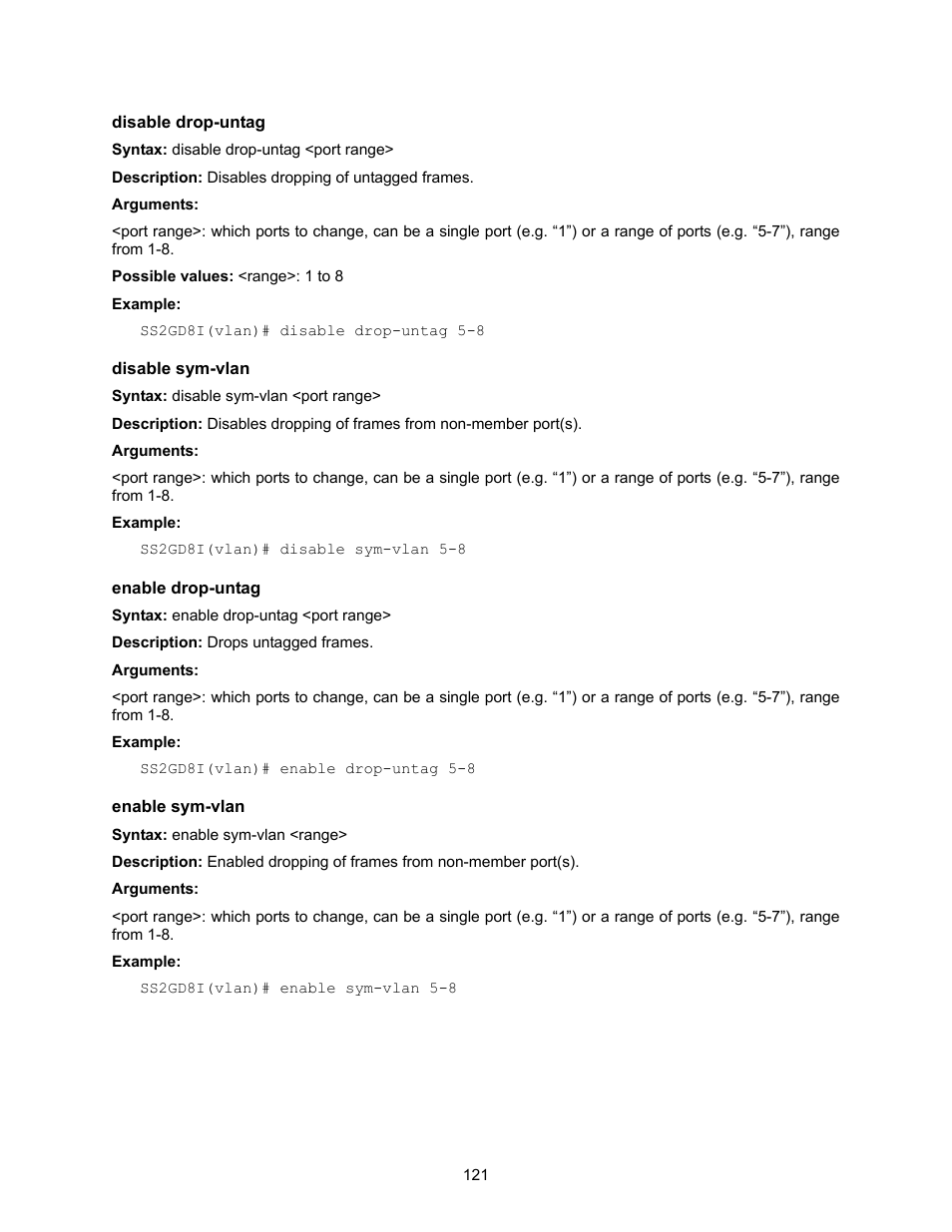 Amer Networks SS2GD8I User Manual | Page 127 / 134