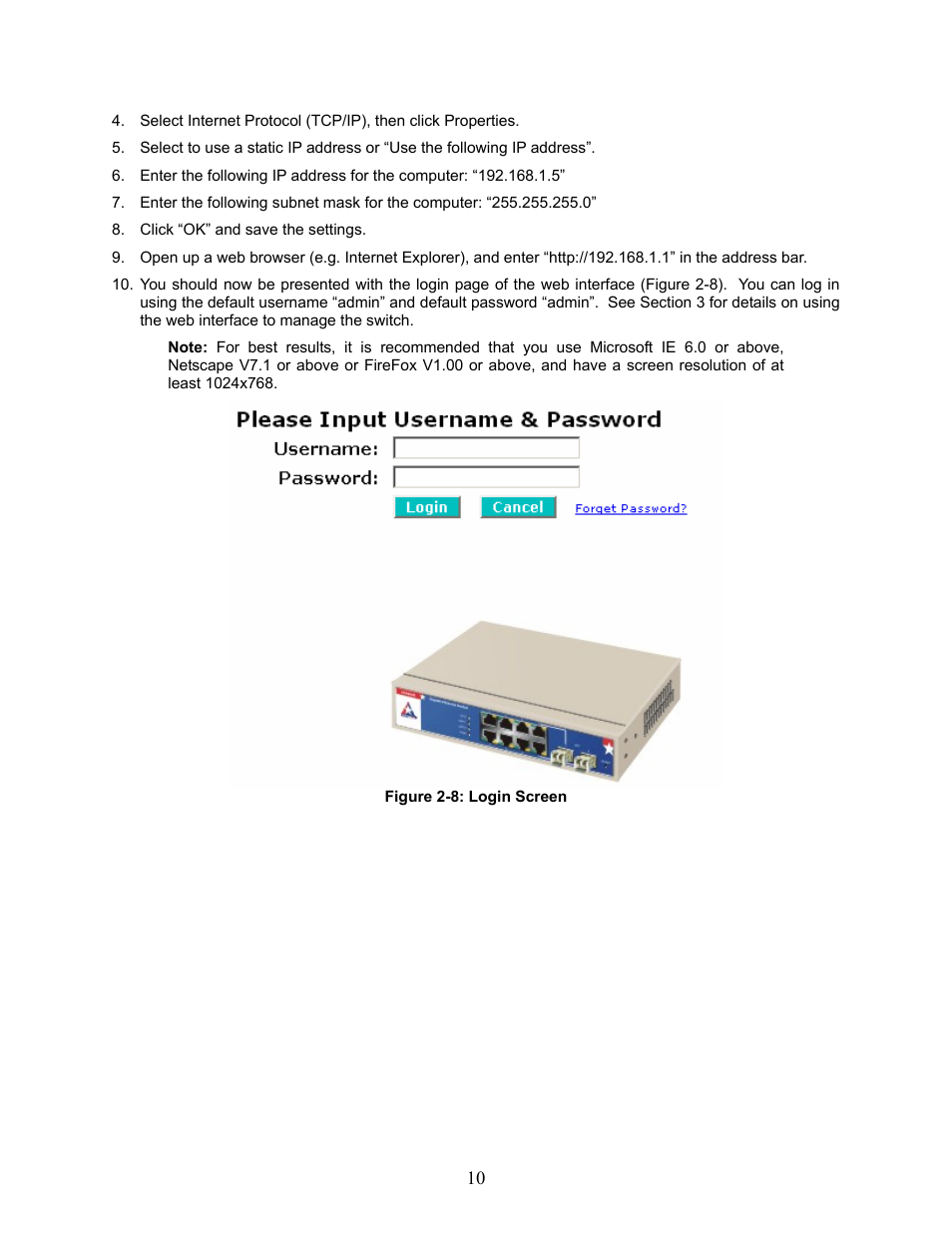 Amer Networks SS2GD8I User Manual | Page 16 / 134
