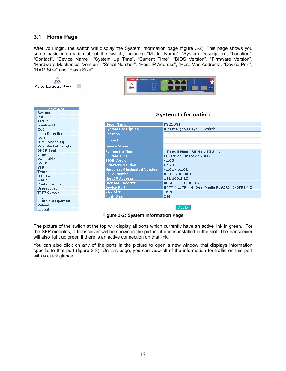 Amer Networks SS2GD8I User Manual | Page 18 / 134