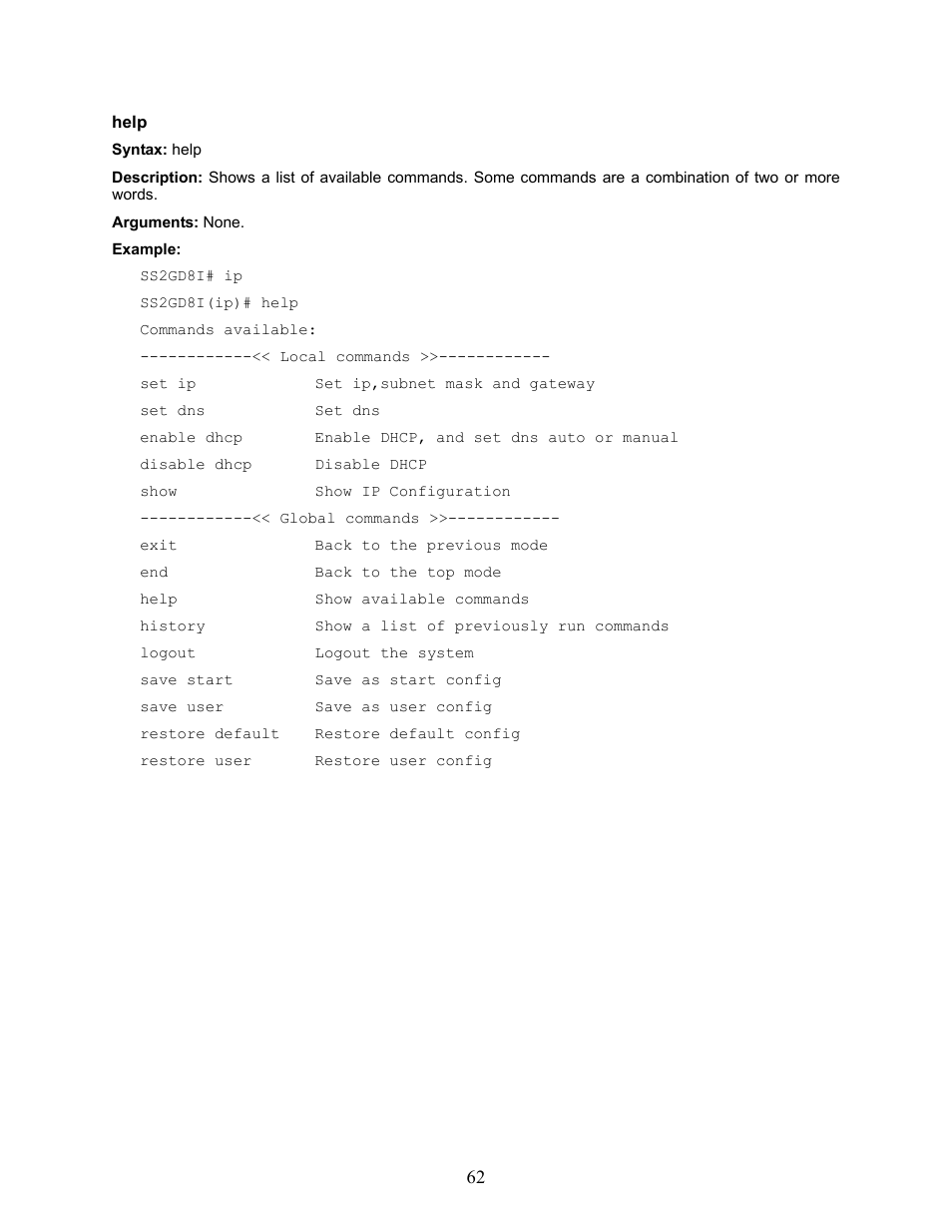 Amer Networks SS2GD8I User Manual | Page 68 / 134